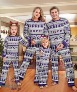 Pajamas set Ugly Christmas NCAA LSU Tigers All Over Print Christmas Gift