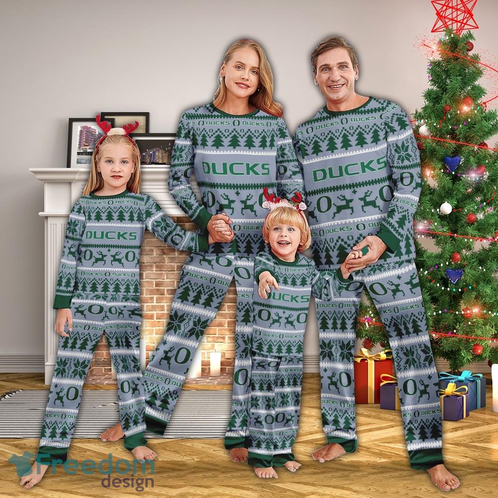 Pajamas set Ugly Christmas NCAA Oregon Ducks All Over Print Christmas Gift image Pajamas set Ugly Christmas NCAA Oregon Ducks All Over Print Christmas Gift - Pajamas set Ugly Christmas NCAA Oregon Ducks All Over Print Christmas Gift