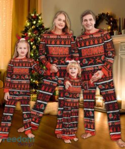 Pajamas set Ugly Christmas NFL Cleveland Browns For Women Gift Christmas