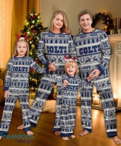 Pajamas set Ugly Christmas NFL Indianapolis Colts All Over Print Christmas Gift