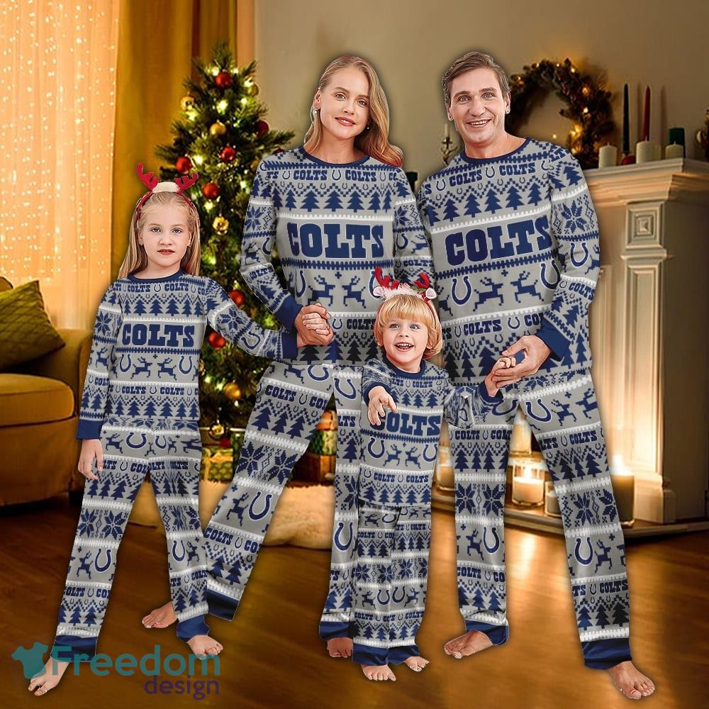 Pajamas set Ugly Christmas NFL Indianapolis Colts All Over Print Christmas Gift image Pajamas set Ugly Christmas NFL Indianapolis Colts All Over Print Christmas Gift - Pajamas set Ugly Christmas NFL Indianapolis Colts All Over Print Christmas Gift