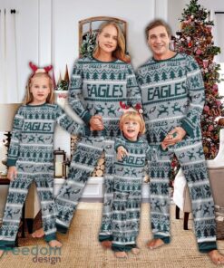 Pajamas set Ugly Christmas NFL Philadelphia Eagles Men Women For Fans