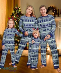 Pajamas set Ugly Christmas NFL Seattle Seahawks Men Women For Fans