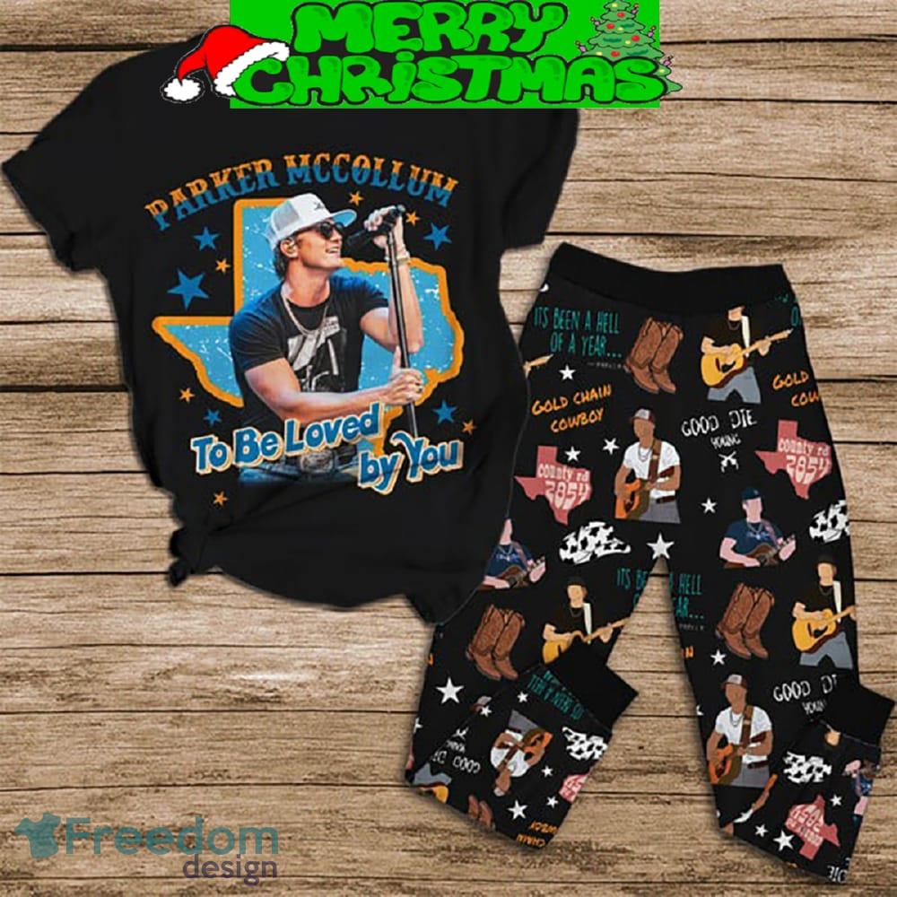 Parker McCollum Be Loved Fleece Pajamas Set Gift Family - Parker McCollum Be Loved Fleece Pajamas Set-1