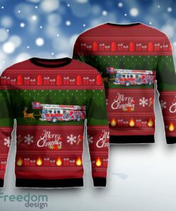 Peace River, Alberta, Canada, Peace River Fire Department Christmas Ugly Sweater For Men Women