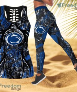 Penn State Nittany Lions NCAA Personalized Combo Hollow Tanktop And Leggings Gift For Women