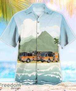 Pennsylvania, Enola Fire Company No. 3 Aloha Hawaiian Shirt Beach Gift Shirt Product Photo 3