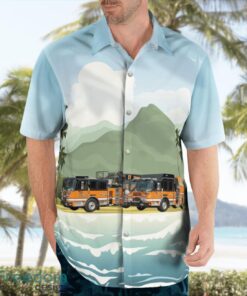 Pennsylvania, Enola Fire Company No. 3 Aloha Hawaiian Shirt Beach Gift Shirt Product Photo 4