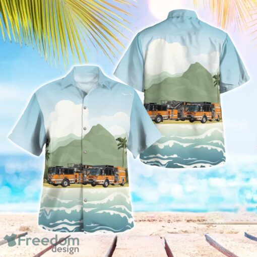 Pennsylvania, Enola Fire Company No. 3 Aloha Hawaiian Shirt Beach Gift Shirt Product Photo 1