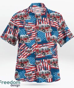 Pennsylvania, Fairmount Fire Company Hawaiian Shirt Product Photo 2