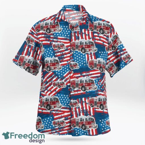 Pennsylvania, Fairmount Fire Company Hawaiian Shirt Product Photo 2