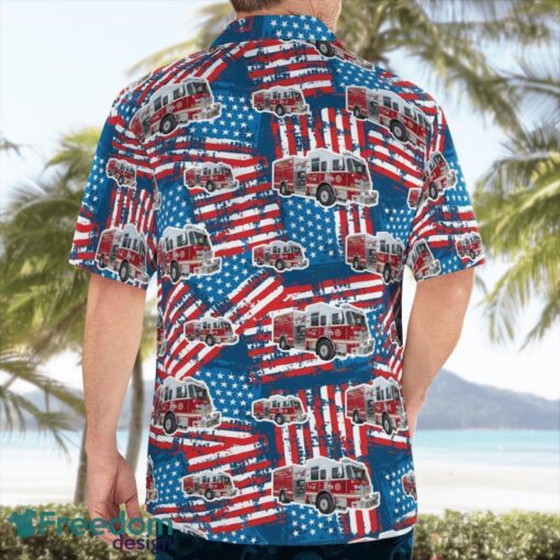 Pennsylvania, Fairmount Fire Company Hawaiian Shirt Product Photo 1