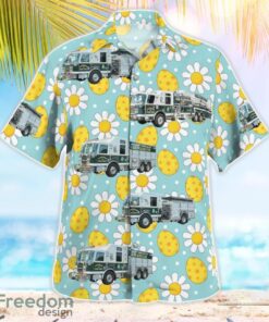 Pennsylvania, Limerick Fire Department, Happy Easter Day Aloha Hawaiian Shirt Beach Gift Shirt Product Photo 3