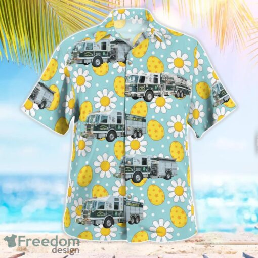 Pennsylvania, Limerick Fire Department, Happy Easter Day Aloha Hawaiian Shirt Beach Gift Shirt Product Photo 3