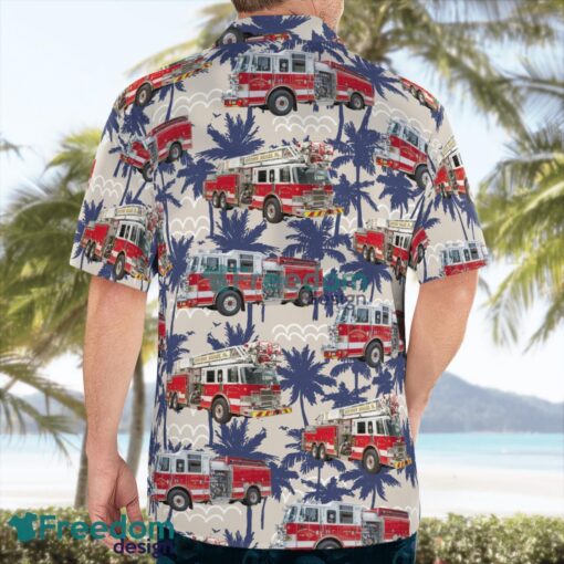 Pennsylvania, Newtown Square Fire Company Hawaiian Shirt Men Women Beach Shirt Product Photo 2