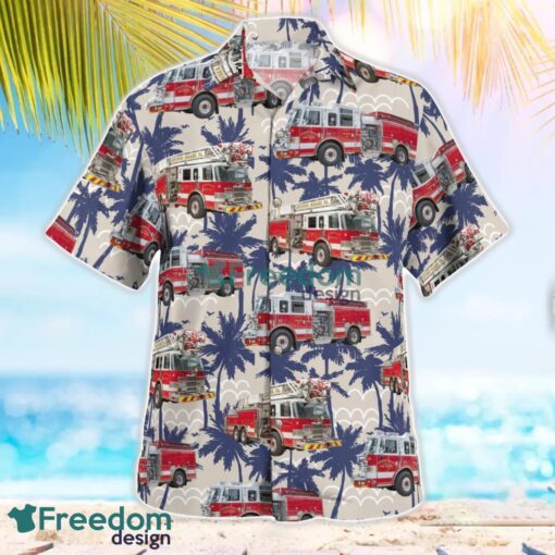 Pennsylvania, Newtown Square Fire Company Hawaiian Shirt Men Women Beach Shirt Product Photo 3