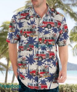 Pennsylvania, Newtown Square Fire Company Hawaiian Shirt Men Women Beach Shirt Product Photo 4