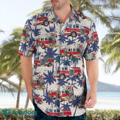 Pennsylvania, Newtown Square Fire Company Hawaiian Shirt Men Women Beach Shirt Product Photo 4