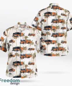 Pennsylvania, Northeast Fire & Rescue Company Hawaiian Shirt Product Photo 1