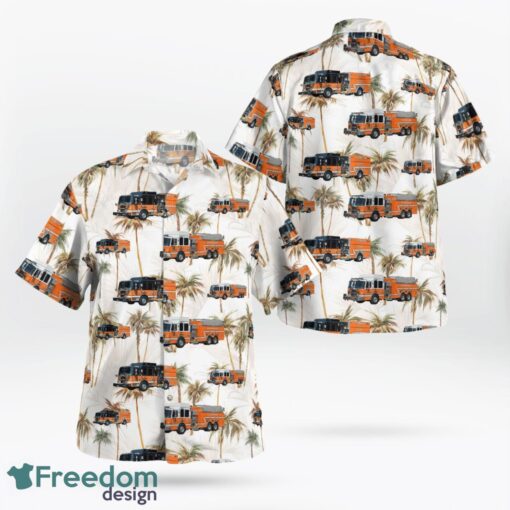 Pennsylvania, Northeast Fire & Rescue Company Hawaiian Shirt Product Photo 1