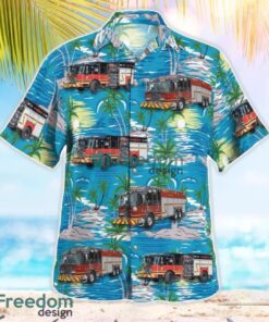 Pennsylvania Township Of Spring Fire Rescue Services Hawaiian Shirt Summer Beach Gift Product Photo 2