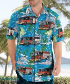 Pennsylvania Township Of Spring Fire Rescue Services Hawaiian Shirt Summer Beach Gift Product Photo 3