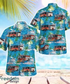 Pennsylvania Township Of Spring Fire Rescue Services Hawaiian Shirt Summer Beach Gift Product Photo 1