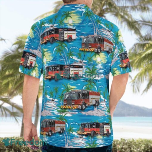 Pennsylvania Township Of Spring Fire Rescue Services Hawaiian Shirt Summer Beach Gift Product Photo 4