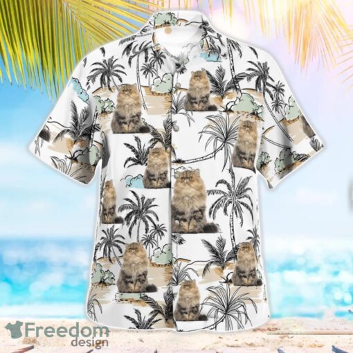 Persian Cat Aloha Hawaiian Shirt Beach Gift Shirt Product Photo 3