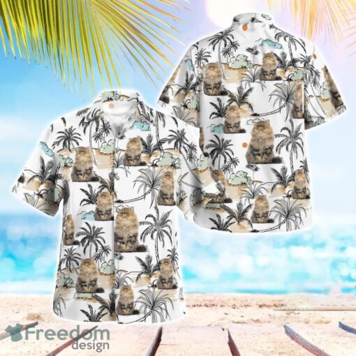 Persian Cat Aloha Hawaiian Shirt Beach Gift Shirt Product Photo 1