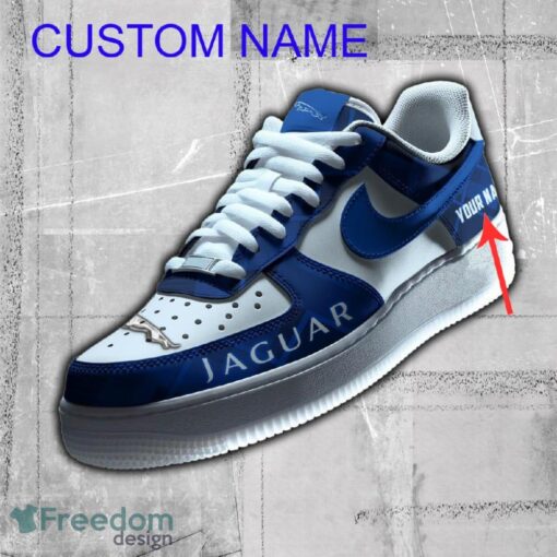 Personalized Jaguar AF1 Sneaker Blue For Fans Gift Air Force 1 Shoes All OVer Print - Personalized Jaguar AF1 Sneaker Blue For Fans Gift Air Force 1 Shoes All OVer Print