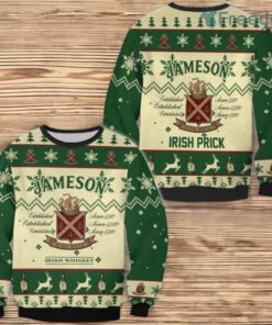 Personalized Jameson Irish Whiskey Woolen Sweater