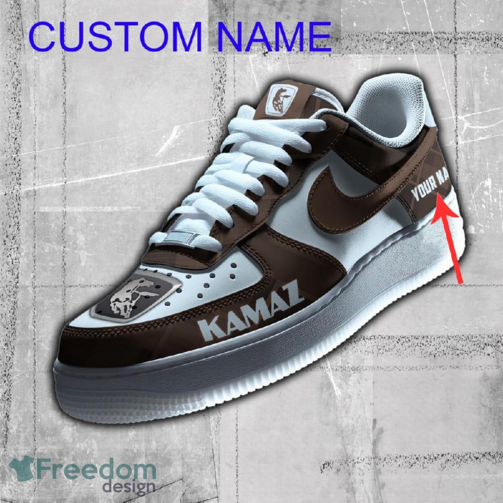 Personalized Kamaz AF1 Sneaker Brown For Fans Gift Air Force 1 Shoes All OVer Print - Personalized Kamaz AF1 Sneaker Brown For Fans Gift Air Force 1 Shoes All OVer Print