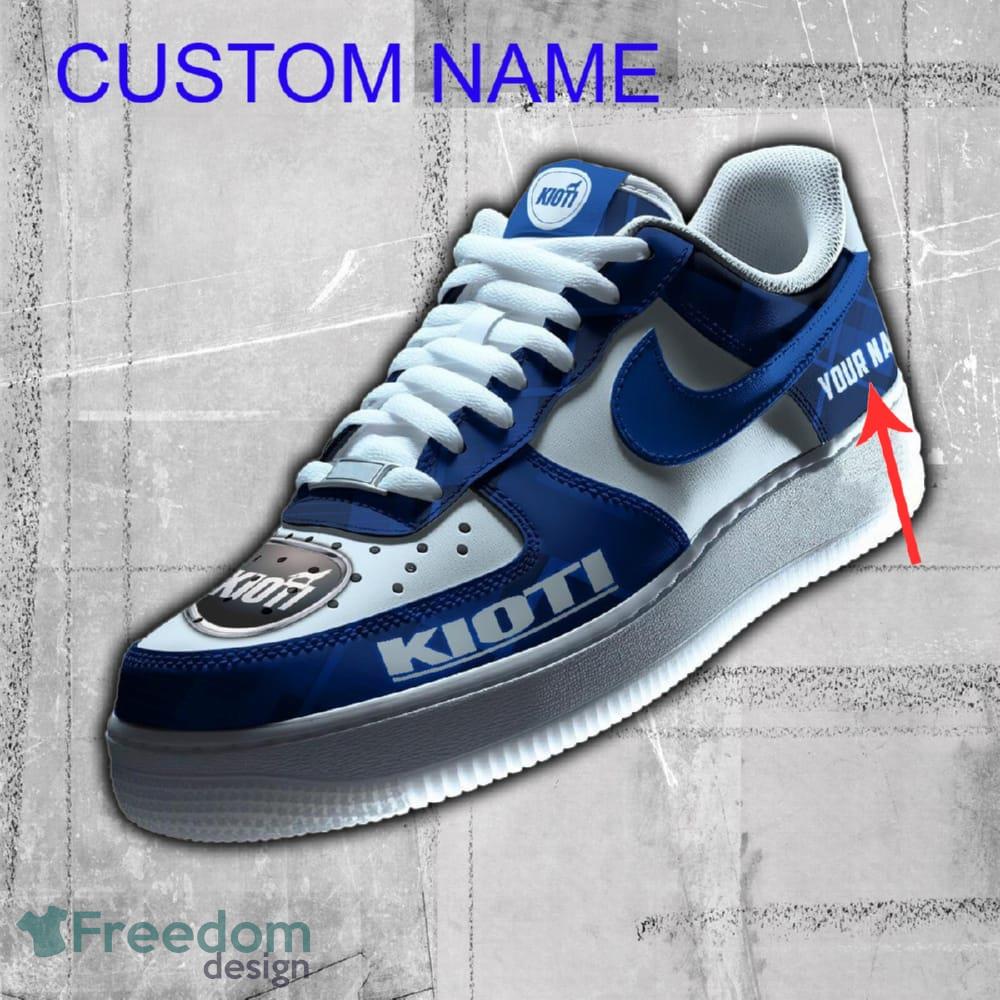 Personalized Kioti AF1 Sneaker Blue For Fans Gift Air Force 1 Shoes All OVer Print - Personalized Kioti AF1 Sneaker Blue For Fans Gift Air Force 1 Shoes All OVer Print