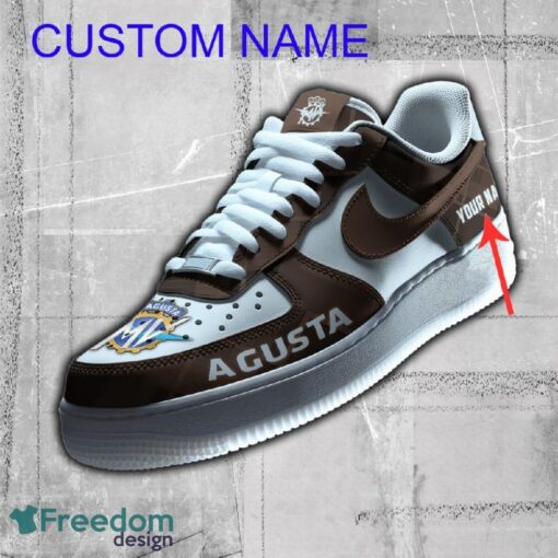 Personalized MV Agusta AF1 Sneaker Brown For Fans Gift Air Force 1 Shoes All OVer Print - Personalized MV Agusta AF1 Sneaker Brown For Fans Gift Air Force 1 Shoes All OVer Print