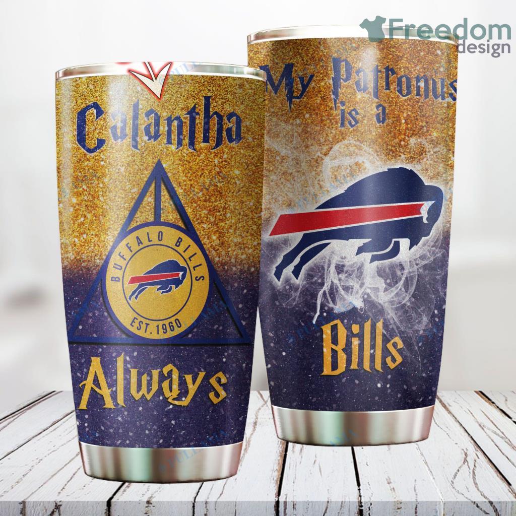 Personalized NFL Buffalo Bills Harry Potter Always Deathly Hallows Custom Name Stainless Steel Tumbler Best Gift image Personalized NFL Buffalo Bills Harry Potter Always Deathly Hallows Custom Name Stainless Steel Tumbler Best Gift Product Photo 1
