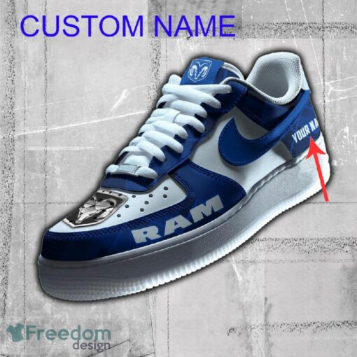 Personalized Ram truck AF1 Sneaker Blue For Fans Gift Air Force 1 Shoes All OVer Print - Personalized Ram truck AF1 Sneaker Blue For Fans Gift Air Force 1 Shoes All OVer Print