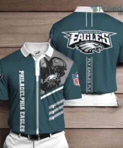 Philadelphia Eagles 3D Polo Shirt For Fans