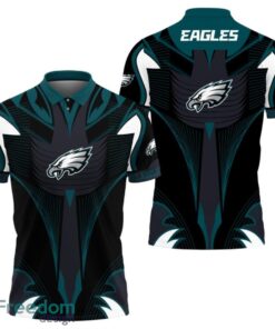 Philadelphia Eagles Abstract Pattern Polo Shirt