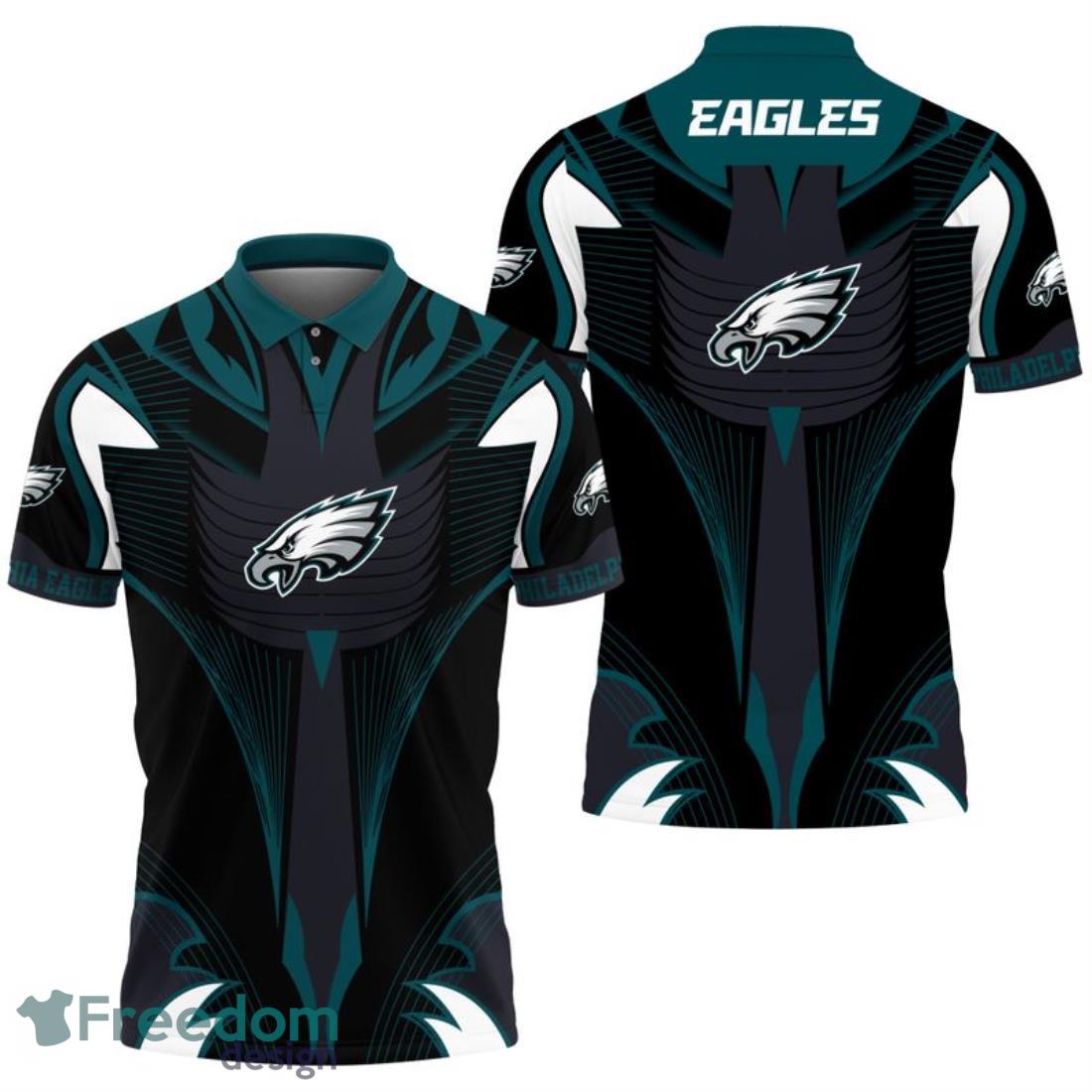 Philadelphia Eagles Abstract Pattern Polo Shirt image Philadelphia Eagles Abstract Pattern Polo Shirt Product Photo 1