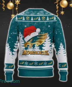Philadelphia Eagles Car For Fans 3D Sweater Ugly Christmas Santa Hat Tree Gift For Men Women - Philadelphia Eagles Ugly Christmas Sweater_3
