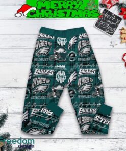 Philadelphia Eagles Grinch Hate Us Christmas Fleece Pajamas Set Men Women For Fans - Philadelphia Eagles Grinch Hate Us Christmas Fleece Pajamas Set-2