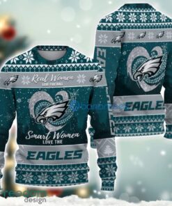 Philadelphia Eagles Logo Ugly Christmas Sweater For Fans Men And Women Christmas Gift Ideas Product Photo 2