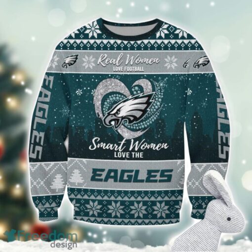 Philadelphia Eagles Logo Ugly Christmas Sweater For Fans Men And Women Christmas Gift Ideas Product Photo 1