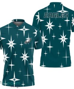 Philadelphia Eagles Sparkle Pattern Polo Shirt