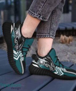 Philadelphia Eagles Speedsters Yeezy Running Shoes For Fans Gift Men Women - Philadelphia Eagles Speedsters Yeezy Boost Running Shoes_1