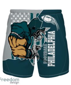 Philadelphia personalized name and number Hawaiian Shirt And Shorts Team Beach Shirt