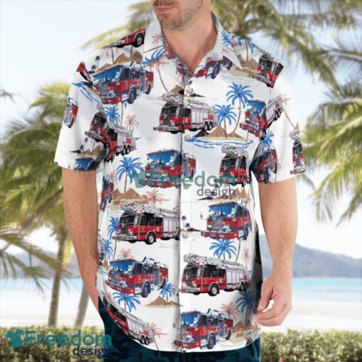 Phoenixville, Pennsylvania, Phoenixville Fire Department Hawaiian Shirt Men Women Beach Shirt Product Photo 4