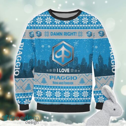 Piaggio Damn Right I Lover Piaggio Now And Forever 3D Ugly Christmas Sweater Christmas Gift Product Photo 2