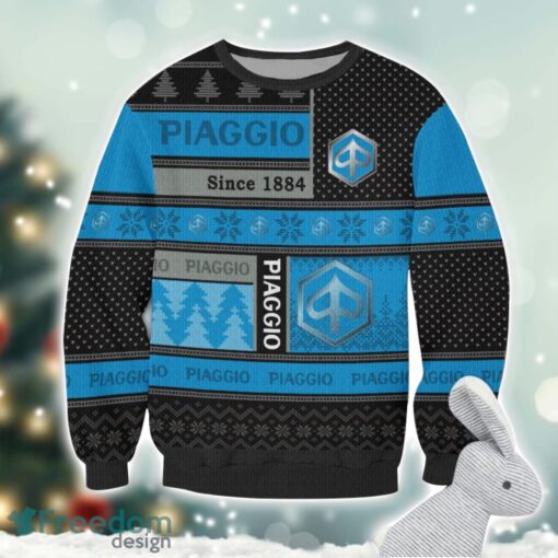 Piaggio Logo Ugly Christmas Sweater For Fans Men And Women Christmas Gift Ideas Product Photo 2